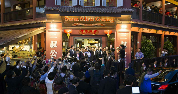 李克強馬六甲一行精彩圖集（高清組圖）