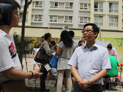 重磅新聞:央視記者采訪“5-28全國愛發日”