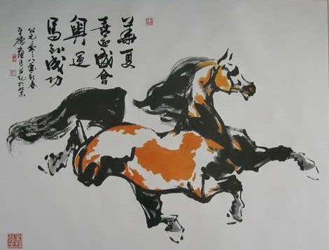 馬到成功 2014年馬畫作品或將掀起投資熱潮