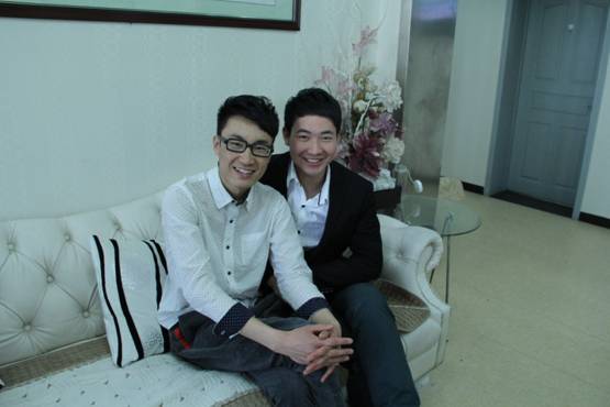 特寫鏡頭:兩張合影折射非凡植發(fā)效果