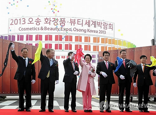 2013五松國際化妝品及美容博覽會(huì)今日正式開幕
