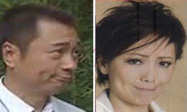 黎耀祥鄧萃雯萌照PK驚人相似 網(wǎng)友：超有夫妻相