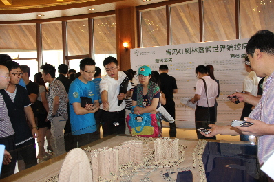 藝術(shù)助陣 青島“紅樹林”首開一小時售罄