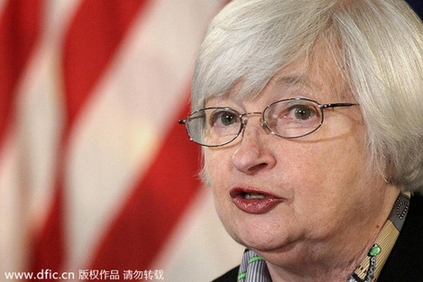 美聯(lián)儲(chǔ)主席耶倫:或?qū)⒂?015年春開始加息