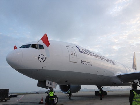 “你好,中國”:漢莎貨運全新波音777F每日飛往上海