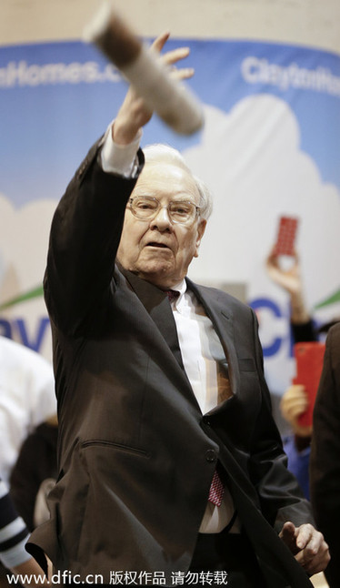 巴菲特2014股東大會“賣萌”