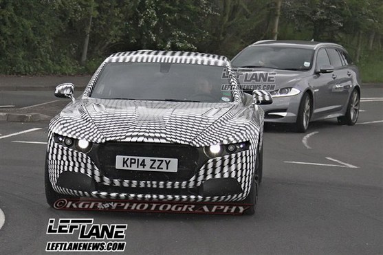 阿斯頓•馬丁新車諜照曝光