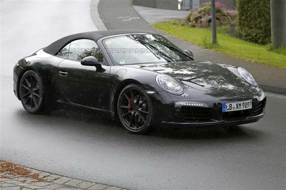 保時捷911GTS敞篷版諜照曝光