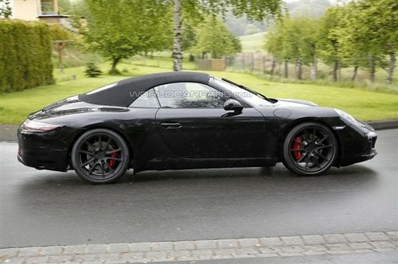 保時捷911GTS敞篷版諜照曝光