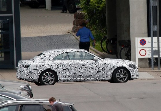 奔馳全新C級敞篷版諜照曝光