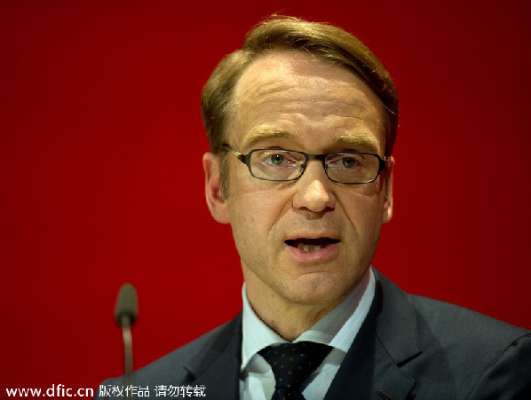 魏德曼:歐元區(qū)的通縮風(fēng)險非常低