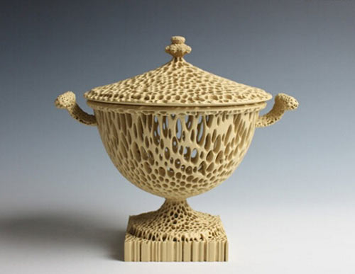 3D打印瓷器 高科技誕生的藝術品