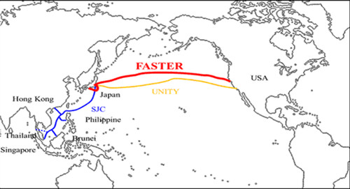 中企將參建美日海底光纜鋪設(shè)工程