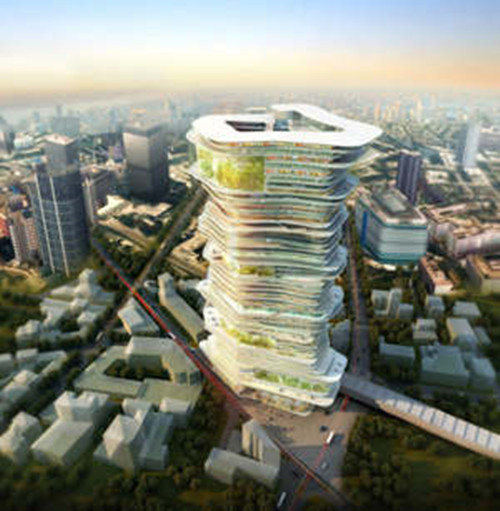 英國設計容納數千人的“垂直城市”