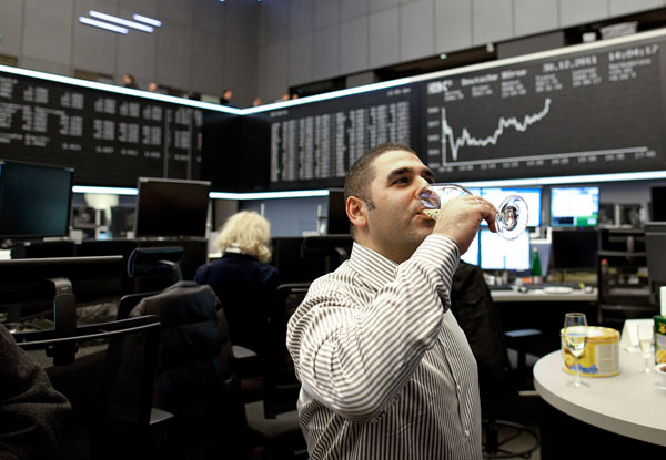 歐股爆發(fā)：歐洲央行QE來(lái)臨前的風(fēng)暴