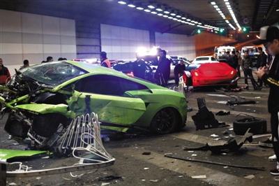 北京豪車車禍肇事者父親:兒子炒股買的蘭博基尼(圖)