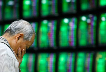 滬指股災再現暴跌7.4% 創業板指暴跌8.91%