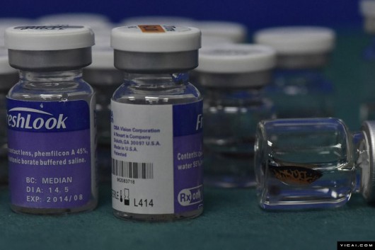 廣州25萬瓶假美瞳銷海外 成本2元貼牌后賣99