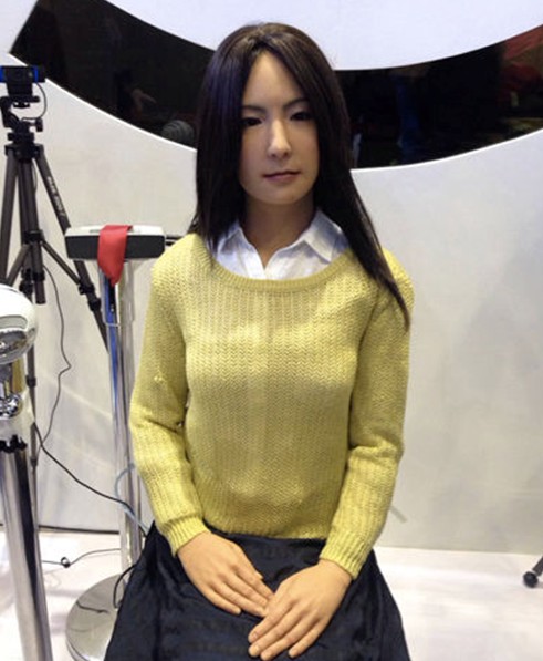 世界機器人大會開幕 石黑浩情感機器人亮相（組圖）