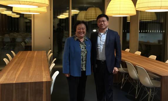 藍迪國際智庫代表團在瑞士調研中國石化阿達克斯石油公司