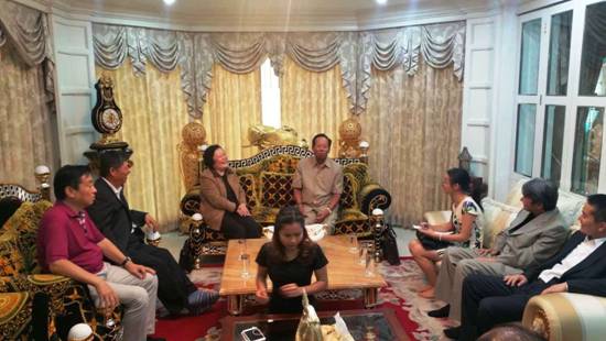 柬埔寨副總理迪班上將接見藍(lán)迪國際智庫項(xiàng)目代表團(tuán)