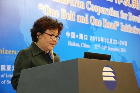 “一帶一路”中國伊朗合作發展國際研討會在海口舉行