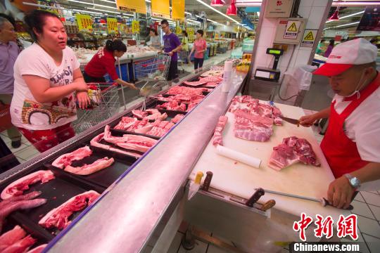 6月份北京CPI同比上漲0.7% 肉價從高點轉入下行通道