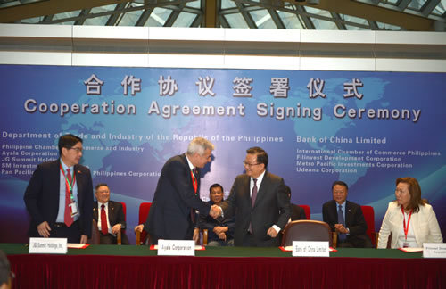 菲律賓總統(tǒng)杜特爾特到訪中國銀行