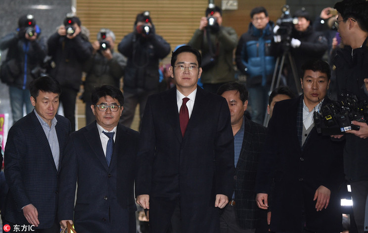 三星“太子”李在镕因涉嫌行賄遭韓檢方傳喚