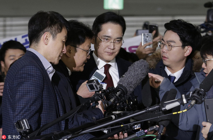 三星“太子”李在镕因涉嫌行賄遭韓檢方傳喚