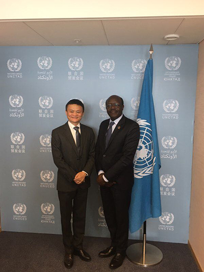 聯(lián)合國(guó)設(shè)了個(gè)“JACK MA”日 出差最多的官員回來(lái)“上班”了！