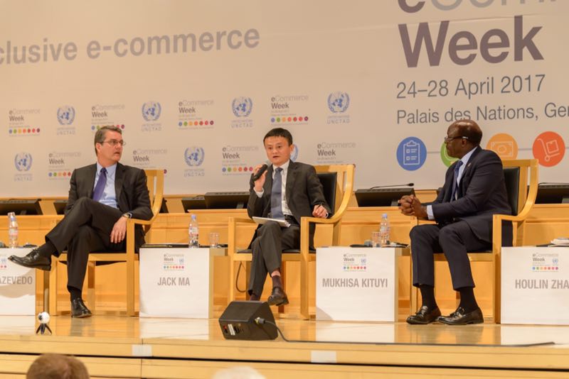 聯(lián)合國貿(mào)發(fā)會議秘書長：十個非洲國家的總統(tǒng)在等待馬云