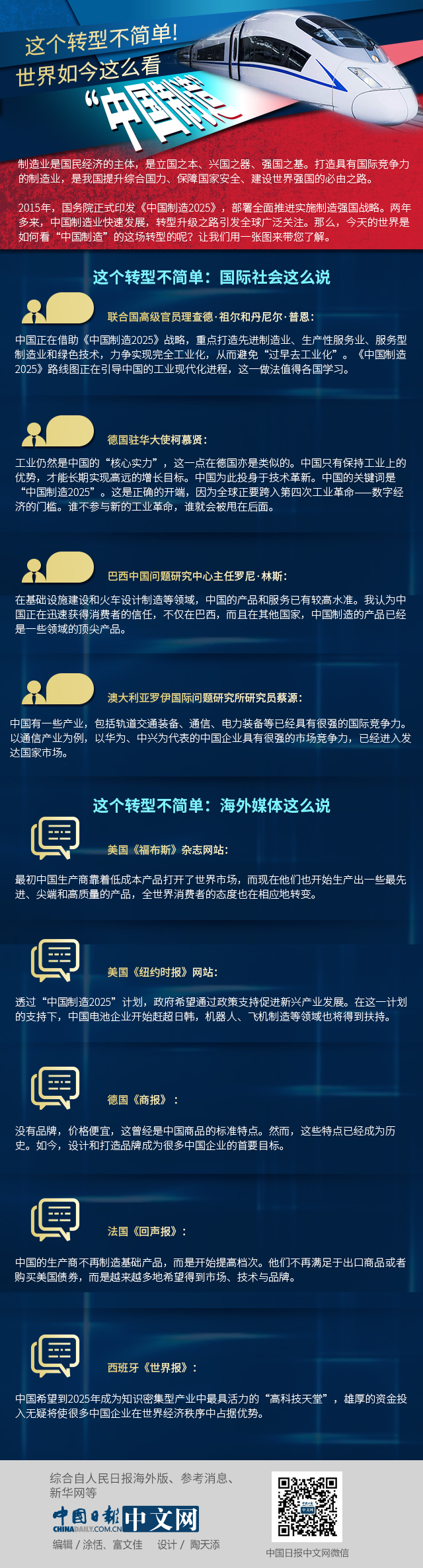 這個轉型不簡單！世界如今這么看“中國制造”
