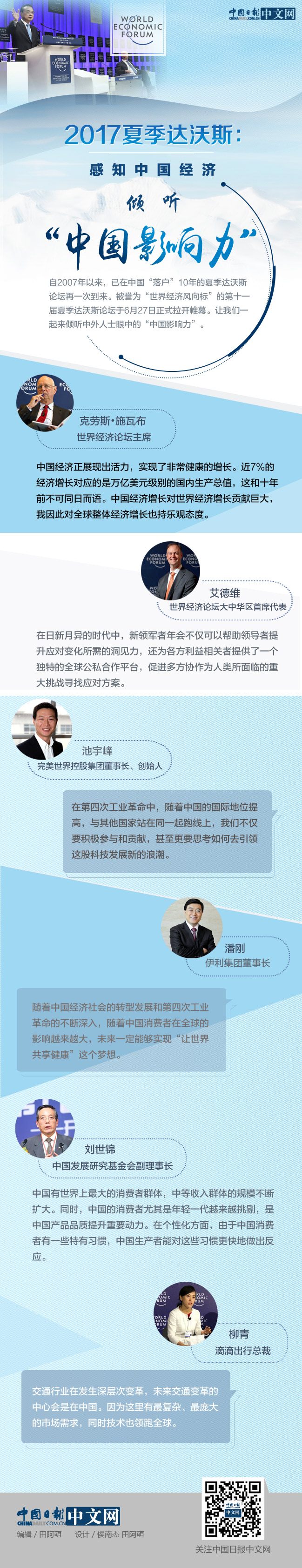 夏季達(dá)沃斯：感知中國(guó)經(jīng)濟(jì) 傾聽(tīng)“中國(guó)影響力”