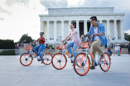 外媒：摩拜入駐美國首都 已進入全球超180個城市