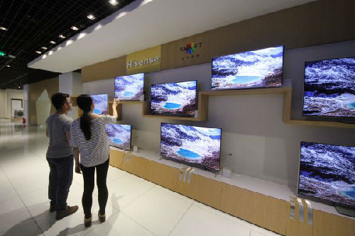 海信電視欲爭西班牙市場前三 緊追三星和LG