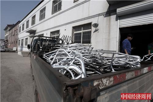 共享單車沖擊波：中國“自行車第一鎮(zhèn)”的衰落