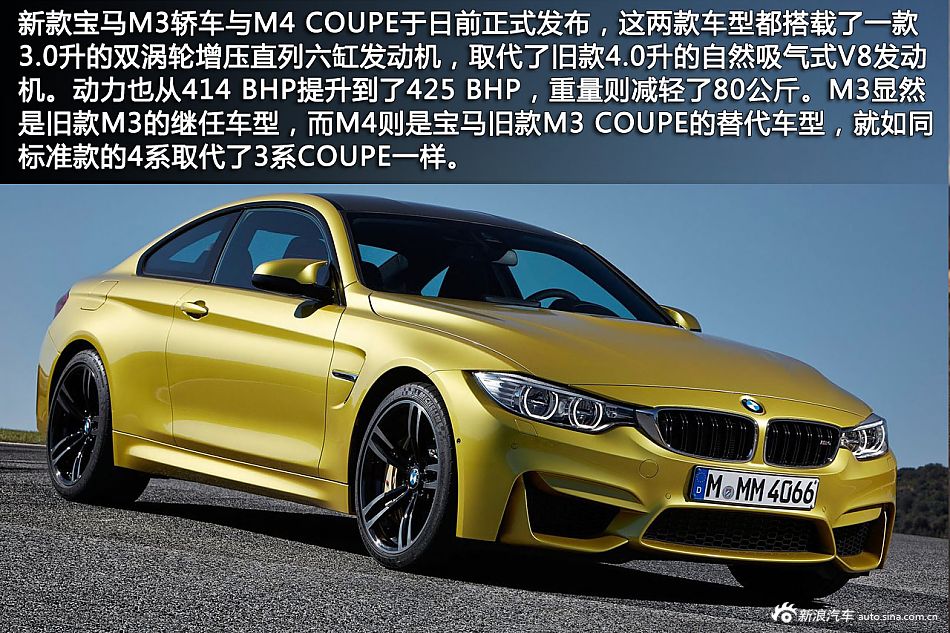 2014款寶馬M4官方圖