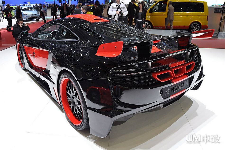 黑武士MP4-12C 亮相日內瓦