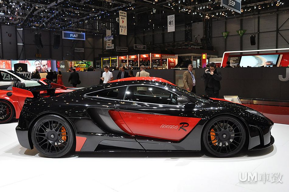 黑武士MP4-12C 亮相日內瓦