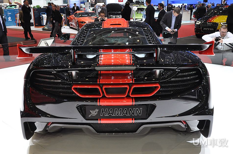 黑武士MP4-12C 亮相日內瓦