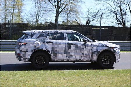 捷豹全新SUV路試諜照再曝