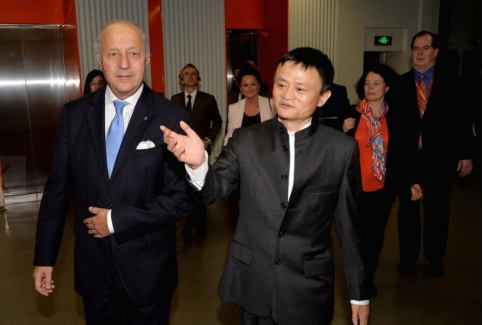 法國欲借阿里巴巴爭搶中國商機