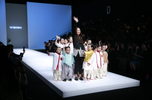 YIAN陸恩華中國國際時裝周掀起古風漢韻